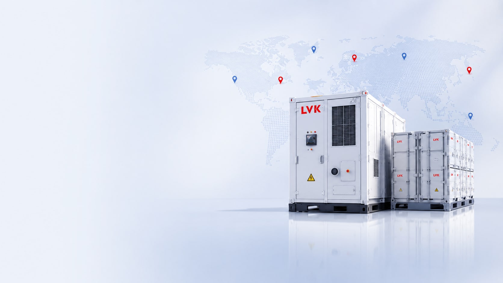 Global energy storage project proof band background