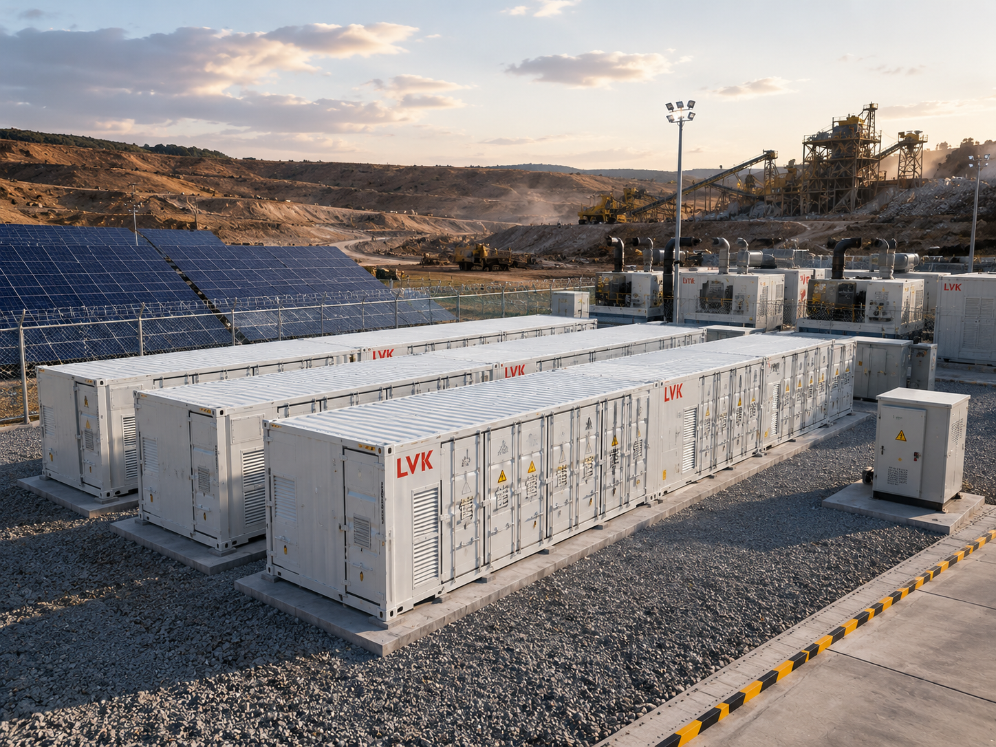 5MWh C&I Solar-Storage-Diesel Microgrid Project at a Copper-Cobalt Mine, Democratic Republic of the Congo